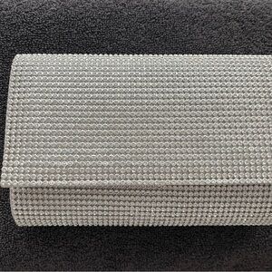 Kelly & Katie Sparkling Silver Clutch